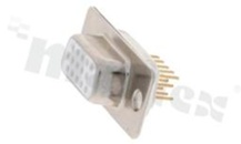 D-Sub Connector; female; male; 15 contacts; 3 rows; straight
