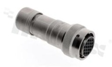 Wtyk żeński RT0W61419SNH-K; komplet; seria RT360; 19 pinów; na przewód; bagnet wewnętrzny; styki złocone w zestawie