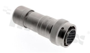RT0W61419SNH-K female connector; complete set; RT360 series; 19 pins; for cable; internal bayonet; gold-plated contacts included