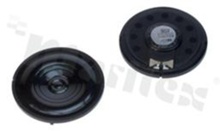 Speaker 57mm; 50 Ohm; 0.2W; 170Hz-11.8kHz; Cone: mylar; Height: 8mm