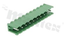 Listwa zaciskowa rozłączalna; w rastrze 5.08mm; 10-torowa; męska; pionowa; otwarta; UL 300V/16A; TUV:320V/20A