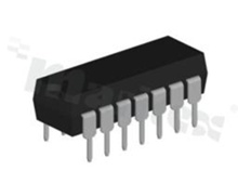 Integrated Circuit Comparator; CH: 4; 5nA; 36V/±18V; -40+85 deg.C; THT; DIP14