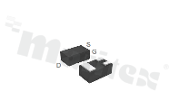Tranzystor: P-MOSFET; unipolarny; -30V; -0.4A; 1.1ohm; 0.156W; dioda ESD; -55+150 st.C; SMD; SOT883