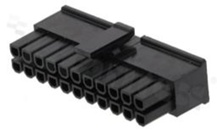 Korpus złącza kablowego; w rastrze 3.00mm; 22-stykowego [2x10]; żeńskie; dwurzędowe; na przewód AWG#20-24; 250V/5A