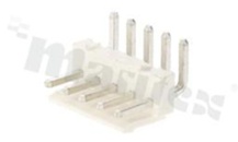 Header for PCB; pitch 3.96mm; 5-contacts; THT; male; side entry; 250V/7A