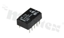Przekaźnik elektromagnetyczny; prąd znamionowy 2A; napięcie cewki 24VDC; podwójne styki przełączne (2C); 2A/30VDC; 0.5A/125VAC