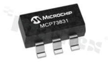 Integrated Circuit Charge Management Controllers; open drain; 15-500mA; Li-Ion/Li-Polymer; 3.75-6V; -40+85 deg.C; SMD; SOT23