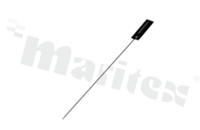 Antena; FPC; 5G; 1100-6000MHz; 6.4dBi; VSWR<2.8; liniowa; dookólna; RG1.13; 0.2m; IPEX; przyklejana; 49x13mm; czarna