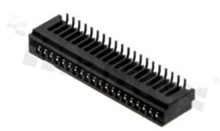 Non- ZIF connector for FFC/FPC; pitch 1.00mm; 20-contacts; SMD; top entry