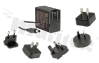 Power Supply; wall-mounted; 12W; 5V; 2.4A; 80-264VAC 113-370VDC