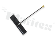 Antena; FPC; Wi-Fi; 2400-5850MHz; 1.6dBi; VSWR<3.8; liniowa; dookólna; RG1.13; 0.05m; IPEX; przyklejana; 38.9x9mm; czarna