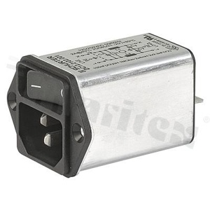 Power Input Modules (PEM); DC12.1202.021; Quick Connect; Flanges, Panel; Receptacle