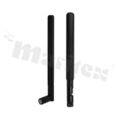 Antena; prętowa łamana; Wi-Fi Dual-band; 2400-5850MHz; 5.0dBi; VSWR<1.92; liniowa; SMA; przykręcana; 196x13mm