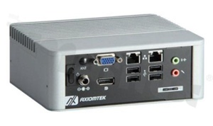 Fanless BoxComputer; AMD G-Series T40E 1.0 GHz; VGA/DisplayPort;2 LAN; 4x USB