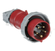 Connector: supply AC 3-phase; plug; male; 16A; 415VAC; IP&S