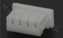 Korpus złącza kablowego; w rastrze 1.25mm; 4-stykowego; żeńskie; na przewód AWG#28-32; 125V/1A
