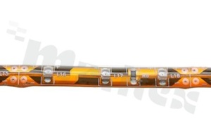 Taśma LED 300x LED PLCC2, 5mb/rolka, waterproof (Dripping Adhesive), <b>zielony</b>, 12V DC, 25W, możliwe cięcie co 3 diody, <b>wyprzedaż</b>, RoHS