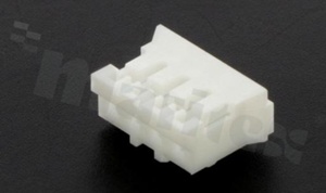 Crimp terminal housing; pitch 2.00mm; 4-contacts; female; applicable wire AWG#24-32; 100V/2A