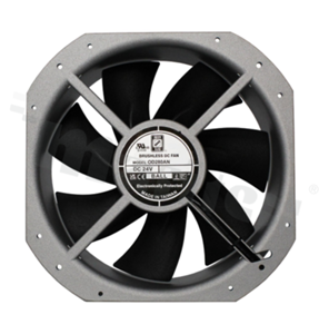 Fan; DC; 24V; 280x280x89mm; 865CFM; 1800RPM; 48dBA.