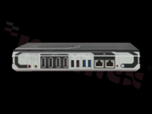 Komputer przemysłowy; AMD Ryzen Embedded V1000; RAM: do 32GB; 2xCOM; 4xUSB; 2xLAN; 4xDP; Audio; mPCIe; M.2 Key M; temp.pracy: -10+50C; 9-36VDC
