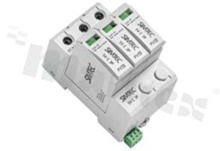 Varistor Surge Arrester T2;3-pole; for photovoltaic installations; for wire 2.5-35mm2; max operating voltage 1060V DC; max discharge current 40kA