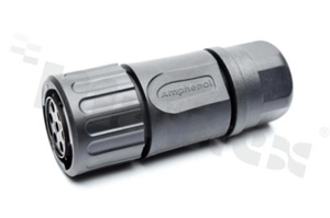Standard Connector circular; female; EcoMate; 13A; 500V; 14-26AWG; UL94V-0; IP67; IP69K