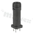 Uchwyty; PCB, Through Hole; Black; 5.139995 g; 10 A