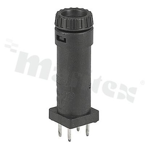 Uchwyty; PCB, Through Hole; Black; 5.139995 g; 10 A