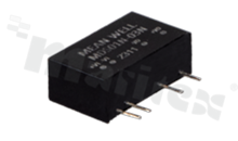 Przetwornica DC/DC; 1W; 4,5-5,5V; +-5V; +-10-100mA