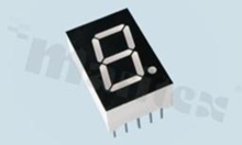7-Seg. LED Display LTS056B-ASBW-E4; 1 digit; blue; 14.2mm; 12.6x19mm; CC; E/black; diffus; RoHS; JIUZHOU /120pcs
