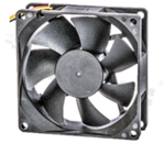 Wentylator DC; 24VDC; 80x80x25mm;31CFM; 29.4 dB.