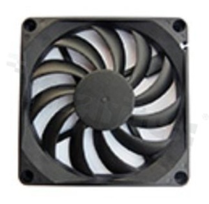 Wentylator; DC; 12.0VDC; 80x80x10mm; 0.44m3/min; 23.0dB.