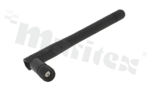 Antenna; stick swivel; GSM; 850-2100MHz; 3.0dBi; VSWR<2.5; linear; omni-directional; SMA; connector mount; fi10x108.5mm; black