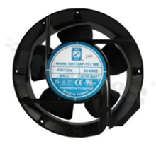 Fan; AC; 115V; 172x172x51mm; 105/110CFM; 1500/1600RPM; 36dBA.