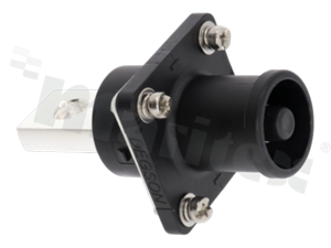 Złącze: zasilające DC; gniazdo; ES-250A; 1,5kV; PIN: 1; IP67; 70mm2, czarne