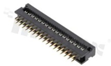 Złącze kablowe do PCB; w rastrze 2.54mm; 34-stykowe; do przewodu wstążkowego AWG#26-#28