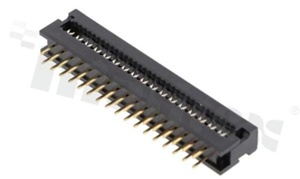 IDC connector; pitch 2.54mm; 34-contacts; flat cable AWG#26-#28