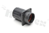 Standard Connector circular; RCP SQ FL 4 pins; SZ 14 PIN SEAL
