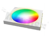 LED mid-power; SMD; PLCC6; RGB; R:618-635nm; G:515-535nm; B:450-475nm; R:10-20lm/150mA; G:16-30lm/150mA; B:1-6lm/150mA; R:1.8-2.4V; G:3.0-4.0V; B:3.0-4.0V;; 120 degrees; 5.4x5.0x1.2mm
