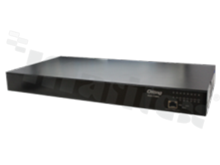 Industrial 16-port secure serial to Ethernet device server with 16xRS-232/422/485 and 4x10/100/1000Base-T(X) and 2x100/1000Base-X SFP socket; operating temperature -40+70 deg.C; supply 100-240VAC; 1U rackmount