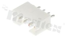 Złącze Kablowe do PCB; w rastrze 2.00mm; 4-stykowe; montaż THT; męskie; pionowe; 100V/2A