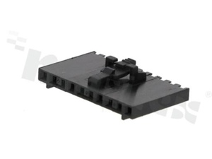 Crimp terminal housing; pitch 2.54mm; 10-contacts; female; applicable wire AWG#22-30; 250V/3A