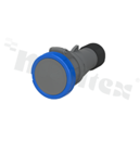 232EC6W; Wtyk na przewód; zasilający AC 3-fazowe; żeńskie; 32A; 250VAC; IP67; seria Easy&Safe