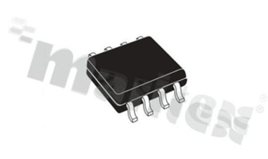 Integrated Circuit Operational Amplifier: low-noise; CH:2; 10MHz; ±15V; 0+70 deg.C; SMD; SO8