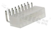 Złącze Kablowe do PCB; w rastrze 4.20mm; 16-stykowe [2x8]; montaż THT; męskie; poziome; dwurzędowe; 300V/9A