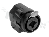 Connector: XLR; 1/4" XLR; dual chassis mount C typ; Stereo Solder Contacts Switching XLR;