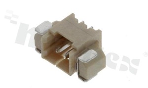 Złącze Kablowe do PCB; w rastrze 1.25mm; 2-stykowe; montaż SMD; męskie; poziome; 125V/1A