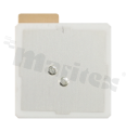 Antenna; patch; GNSS; 1559-1606MHz; 3.1dBi; VSWR<1.27; RHCP; directional; pin; 35x35x6mm