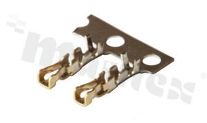 Metalowy styk; żeński; do korpusów złącz BLM; do przewodów AWG#26-30; 250V/2A