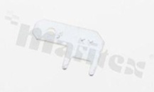 Konektor płaski; męski; 4.8mm; 0.5mm; kątowy; montaż: THT; cynowany